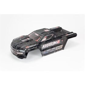 ARRMA Karosserie lackiert 1:5 schwarz: KRATON 4X4 8S EXB...