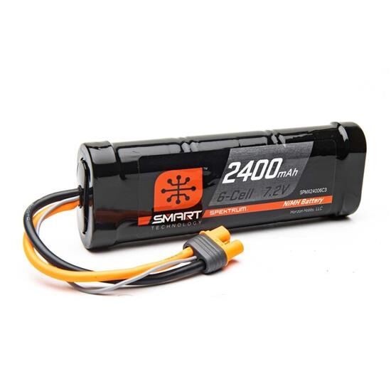 Spektrum 2400mAh 6-Cell 7.2V Smart NiMH Akku IC3 / SPMX24006C3