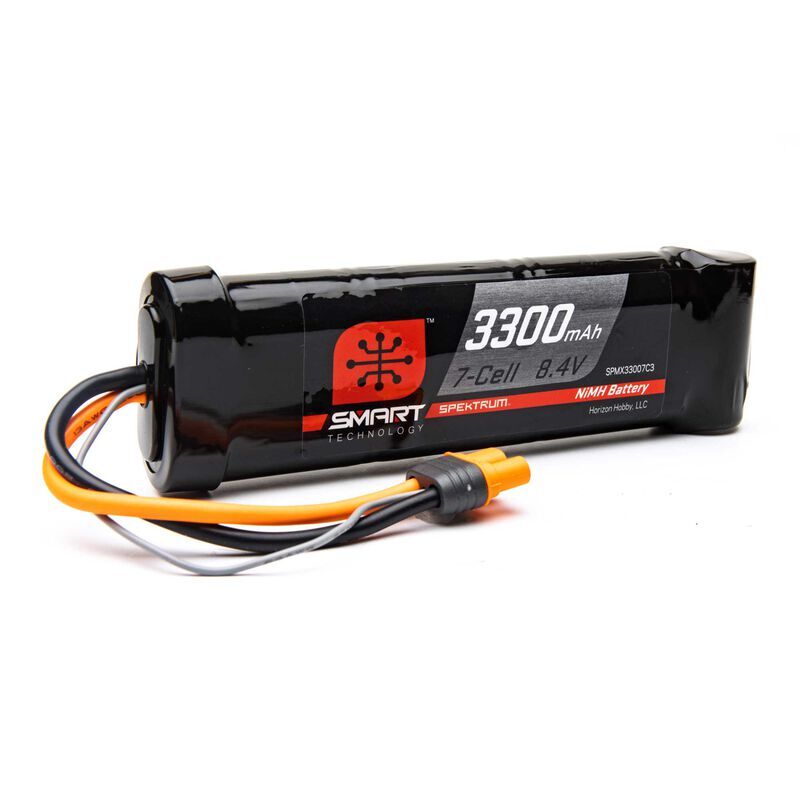 Spektrum 3300mAh 7-Cell 8.4V Smart NiMH Akku IC3 / SPMX33007C3