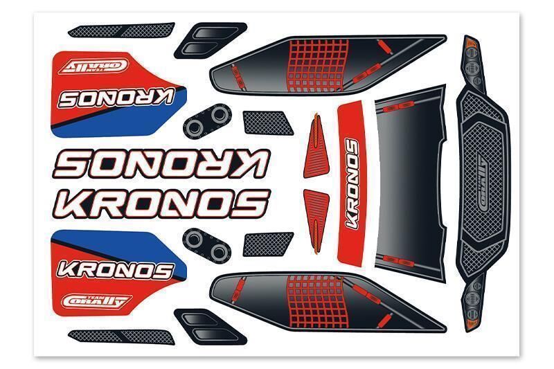 Team Corally Body Decal Sheet  Kronos XP 6S 2021 1 pc / C-00180-380-3