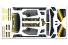 Team Corally Body Decal Sheet Punisher XP 1 pc / C-00180-388-1