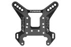 Team Corally Shock Tower Rear Swiss Made 7075 T6 5mm Hard Anodised Black Made In Italy / C-00180-423