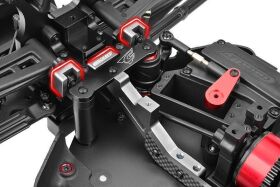 Team Corally Arm Holder XTR Upper Front Aluminum Titanium 1 Pc / C-00180-672