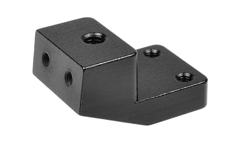 Team Corally Steering Deck Holder XTR Aluminum Black 1 Pc / C-00180-679