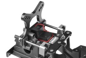 Team Corally Steering Deck Holder XTR Aluminum Black 1 Pc...