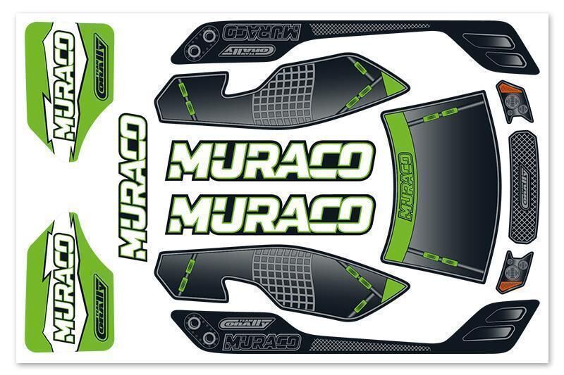 Team Corally Body Decal Sheet  Muraco XP 6S 1 pc / C-00180-706-1