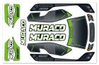 Team Corally Body Decal Sheet  Muraco XP 6S 1 pc / C-00180-706-1