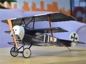 PICHLER Flugmodell Holz Bausatz Fokker Dr. 1 / 350 mm /...
