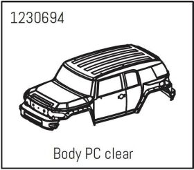 ABSIMA Karosserie PC unlackiert - Khamba / 1230694