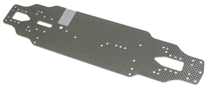 Team C Glasfaser Chassisplatte "Carbon Style" 1:10 TR10 / TR1000