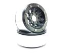 Metsafil Beadlock Crawler Wheels GUN schwarz/schwarz 1.9 (2 St.) ohne Radnabe / MT5020BB