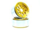 Metsafil Beadlock Crawler Wheels GUN gold/gold 1.9 (2 St.) ohne Radnabe / MT5020GOGO