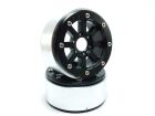 Metsafil Beadlock Crawler Wheels HAMMER schwarz/schwarz 1.9 (2 St.) ohne Radnabe / MT5040BB