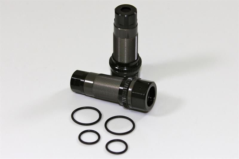 Team C Dämpfergehäuse Set vorn (2 St.) 2WD Comp. Truggy/SC Truck / TG2025