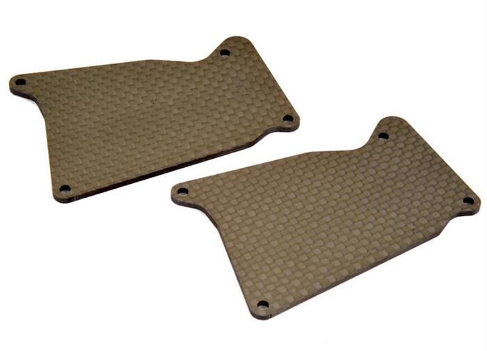 Team C Carbon Versteifung für Querlenker vorne (2 St.) 1:8 Comp. Buggy / TU0899