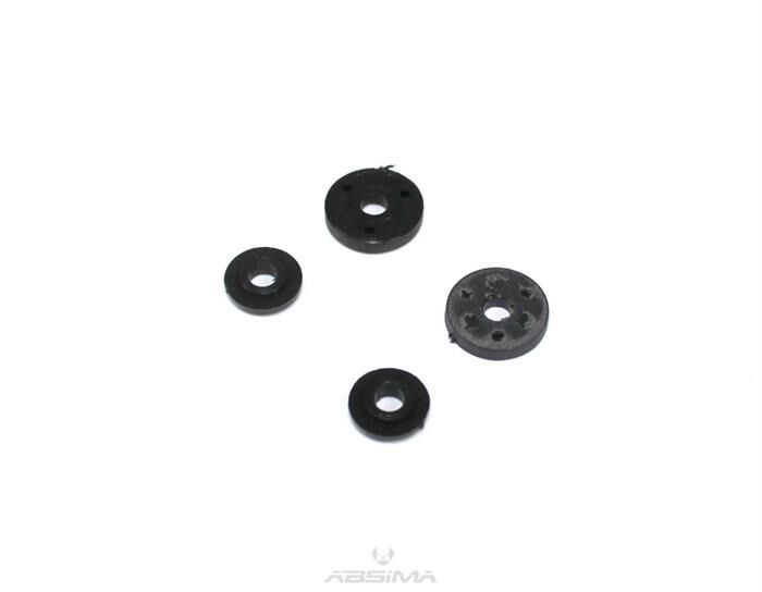 Team C Dämpferkolbenplatte (2 St.) und Dämpferstangenführung (2 St.) 1:10 Onroad / TR1015