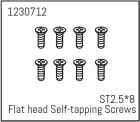 ABSIMA Flachkopfschrauben selbstschneidend ST2,5*8 (8 St.) - Khamba / 1230712