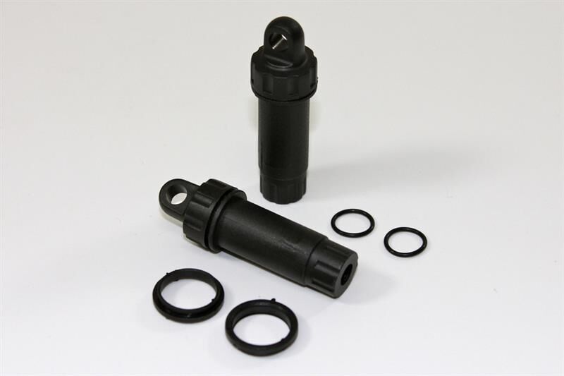 Team C Dämpfergehäuse Set vorne (2 St.) 2WD/4WD Buggy / T02066