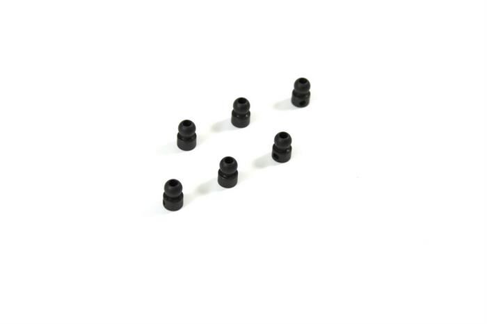 Team C Kugelkopf 6.8mm Stabi schwarz (6 St.) / T08892