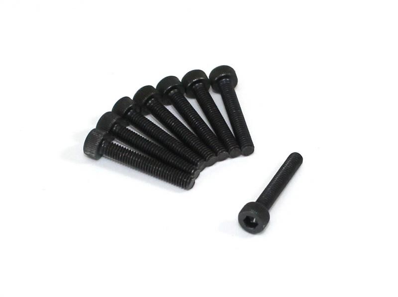 Team C Innensechskantschraube Rundkopf 2.5x13mm (8 St.) / T08860