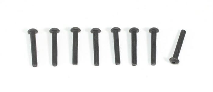 Team C Innensechskantschraube Rundkopf 2.5x15mm (8 St.) / T08861