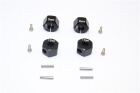 GPM Axial Exo,Scx10,Wraith, Scx10 Honcho Hex-Adapter 12x9mm schwarz (4 Stk.) / GPMAX010/12X9MMBK