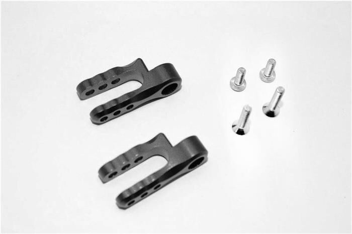 GPM TRAXXAS 1/10 E-Revo Alt & 2.0 Aluminium Servohalter schwarz / GPMER024BK