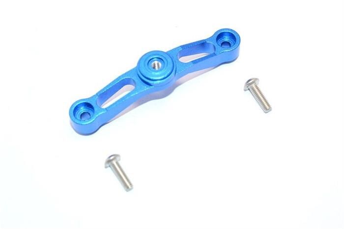 GPM TRAXXAS 1/10 E-Revo Alt & 2.0 Aluminium Lenkhalter blau / GPMER048AB
