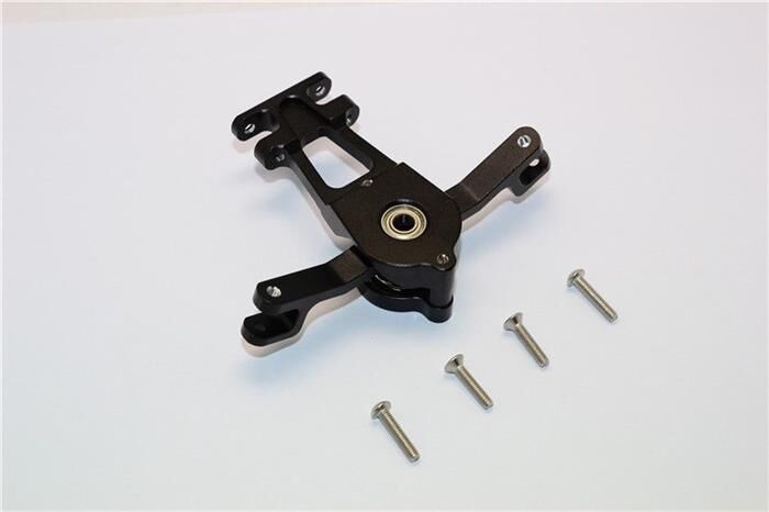 GPM TRAXXAS 1/10 E-Revo Alt & 2.0, Revo, Summit Aluminium Lenk-Set schwarz / GPMER048BK