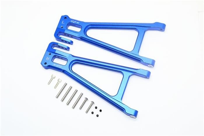 GPM TRAXXAS 1/10 E-Revo Aluminium Querlenker unten hinten blau / GPMER2056B