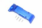 GPM TRAXXAS 1/10 E-Revo Aluminium Unterbodenschutzplatte hinten blau / GPMER2331RB