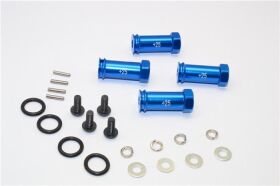 GPM TRAXXAS Slash 4x4 Aluminium Hex-Adapter eloxiert blau...