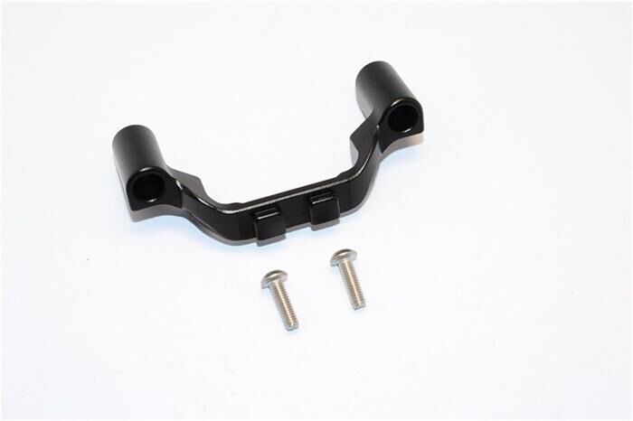 GPM TRAXXAS 1/10 E-Revo Alt & 2.0 Aluminium Getriebebox Protectorbefestigung schwarz / GPMTRV012BBK