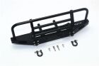 GPM TRAXXAS TRX-4 Defender, Axial SCXII Aluminium Brush Guard Bumper einstellbar vorn schwarz / GPMTRX4330FEBK