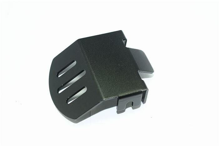 GPM TRAXXAS TRX-4 Aluminium Unterboden Getriebeschutz v/h schwarz / GPMTRX4333BK