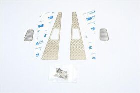 GPM TRAXXAS TRX-4 Defender Edelstahl Schutzblech mit...