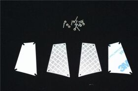 GPM TRAXXAS TRX-4 Defender Edelstahl Antirutschblech...