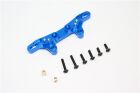 GPM Tamiya TT02 Aluminium Dämpfersteher v/h blau / GPMTT2028B