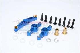 GPM Tamiya TT02 Aluminium Lenkungs-Set blau / GPMTT2048B