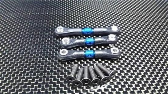 GPM Tamiya TT02 Aluminium Spurstangen mit Kugelpfannen blau / GPMTT2160BBEBK