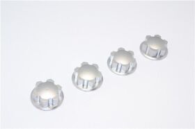 GPM TRAXXAS X-MAXX Aluminium Radnabenverschluss silber (4...