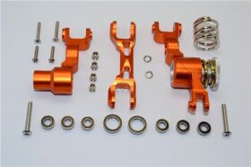 GPM TRAXXAS X-MAXX Aluminium Lenk-Set orange / GPMTXM048NOR