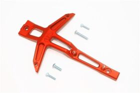 GPM TRAXXAS MAXX Aluminium Chassis Oberdeck vorn orange /...