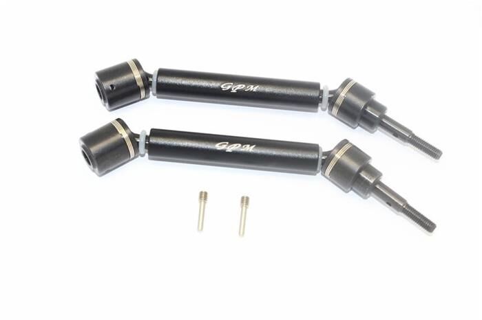 GPM TRAXXAS MAXX Stahl CVD gehärtet mit Aluminiumwelle v/h schwarz / GPMTXMS123F/RSABK