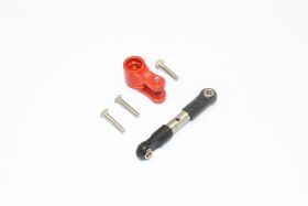 GPM TRAXXAS MAXX Aluminium Servohorn 25T mit Lenkstange...