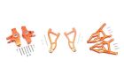 GPM TRAXXAS UDR Aluminium Aufhängung komplett Set vorn orange / GPMUDR2154A55OR
