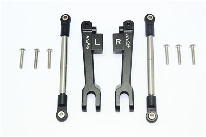 GPM TRAXXAS UDR Aluminium Stabilisator Set hinten schwarz / GPMUDR312RSBK