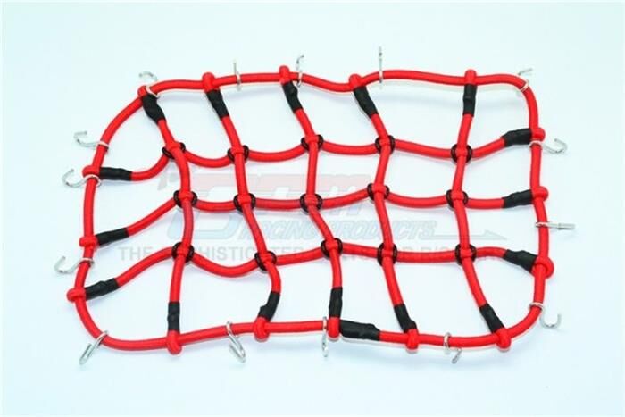 GPM TRAXXAS TRX-4 & 6 Elastisches Cargo Netz rot / GPMZSP010R