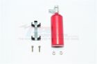 GPM TRAXXAS TRX-4 & 6 Nos Gas Flasche mit Befestigung rot / GPMZSP014R