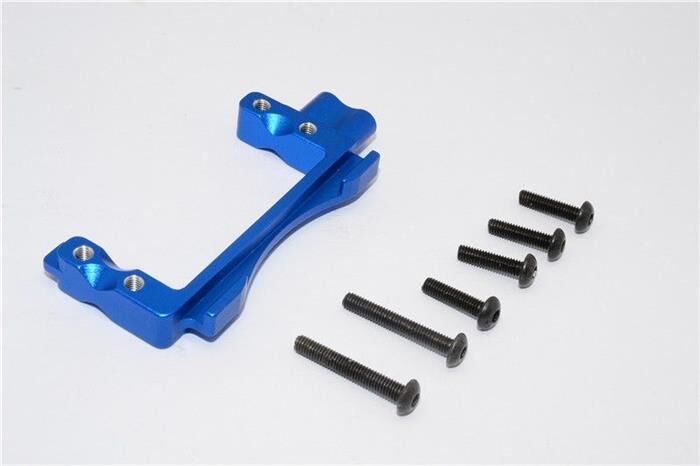 GPM Tamiya MF01X Aluminium Servobefestigung blau / GPMMF024B